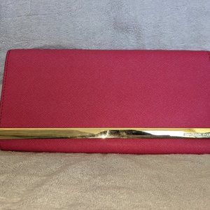 Micheal Kors, hot pink clutch